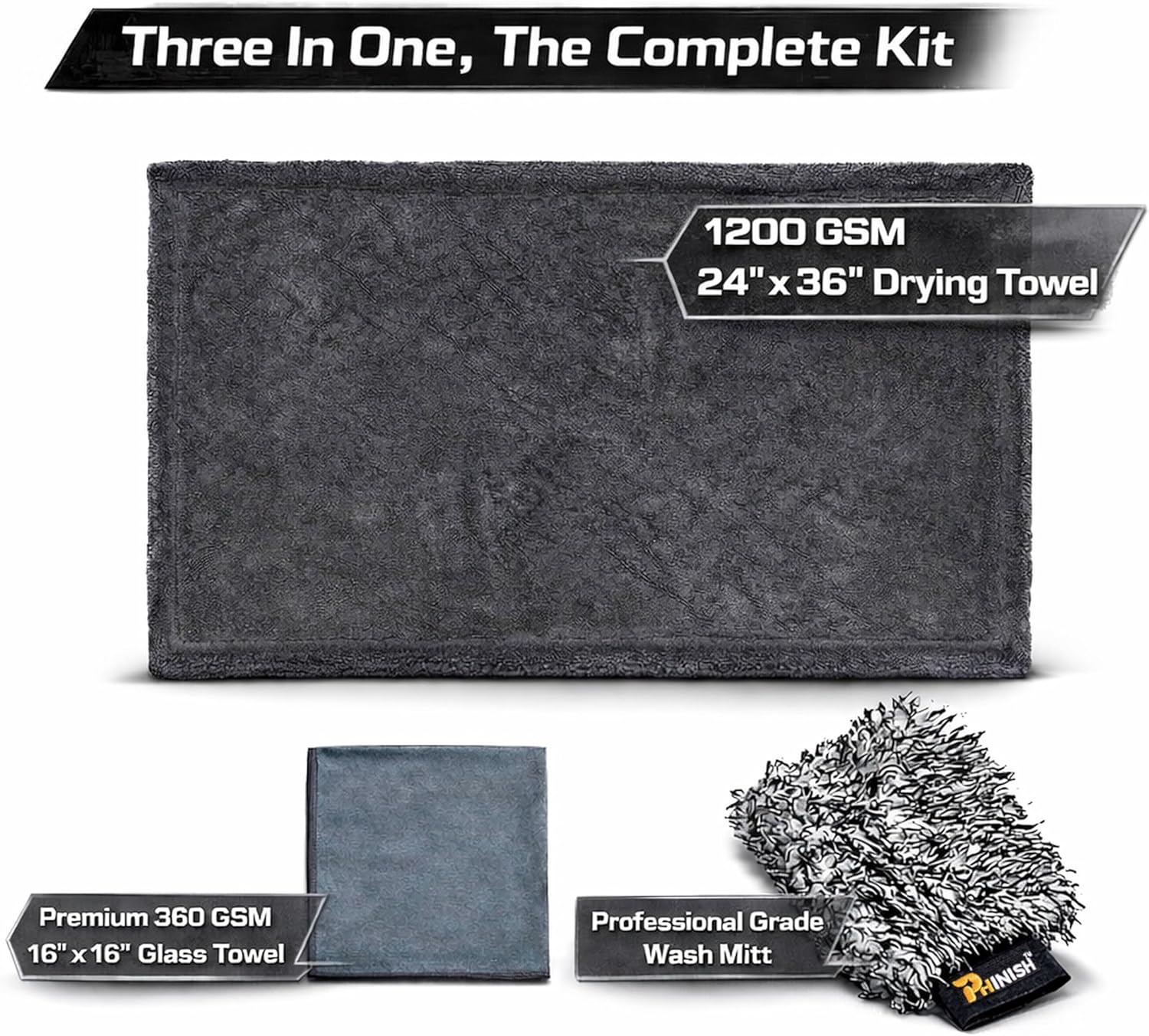 24x36 Car Drying Towel 1200 GS – обзор и цена Microfiber Towel Detailing