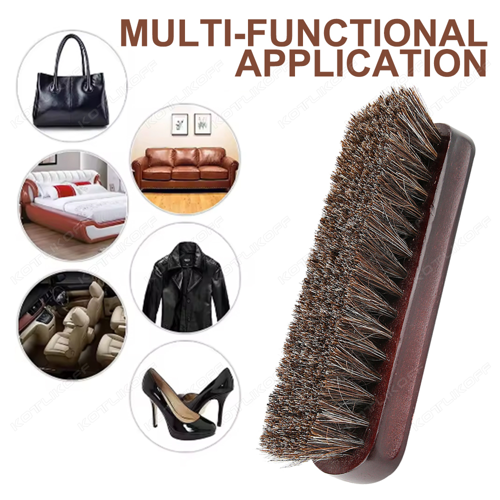 Premium Horsehair Shoe Brush F – обзор и цена Dirt Brush Interior