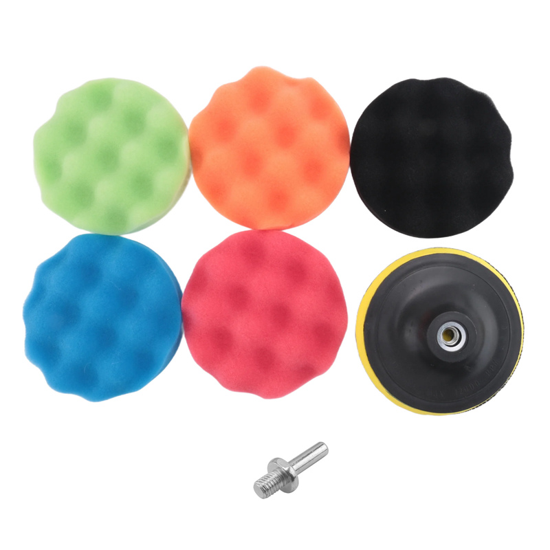 ABJA-8Pcs/Set Car Sponge Polis – обзор и цена Polish Pad Set Buffer
