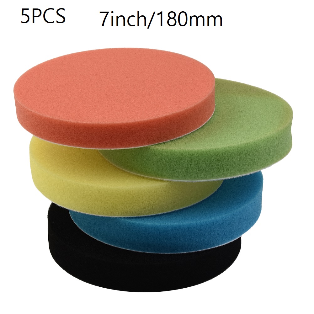 5 Pcs Sponge Polishing Pad 7In – обзор и цена Polish Pad Set Buffer