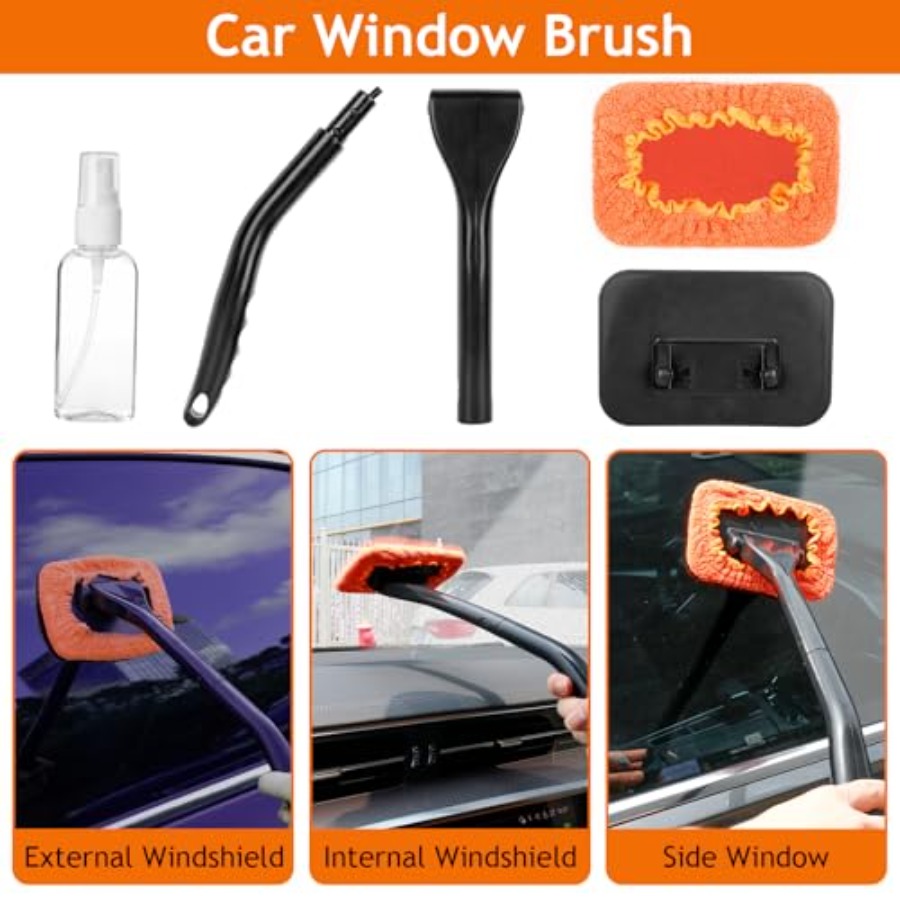 Windshield Cleaner Tool, Car D – обзор и цена Interior Detailing Kit
