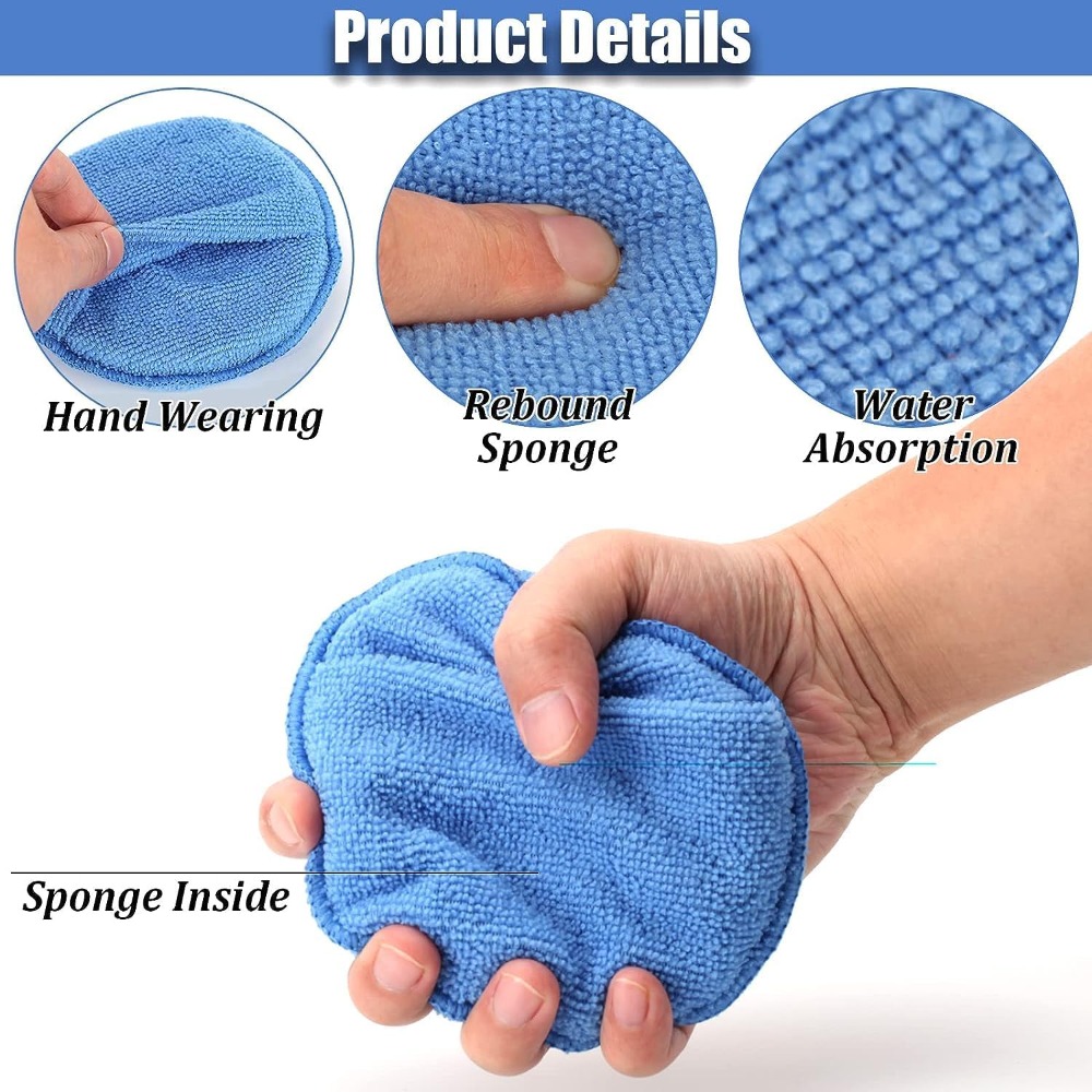 Microfiber Wax Applicator Pads – обзор и цена Wax Applicator Pad