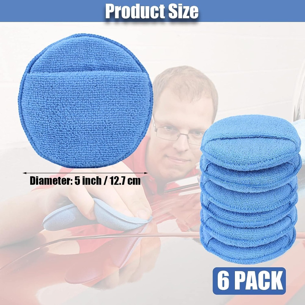Microfiber Wax Applicator Pads – обзор и цена Wax Applicator Pad