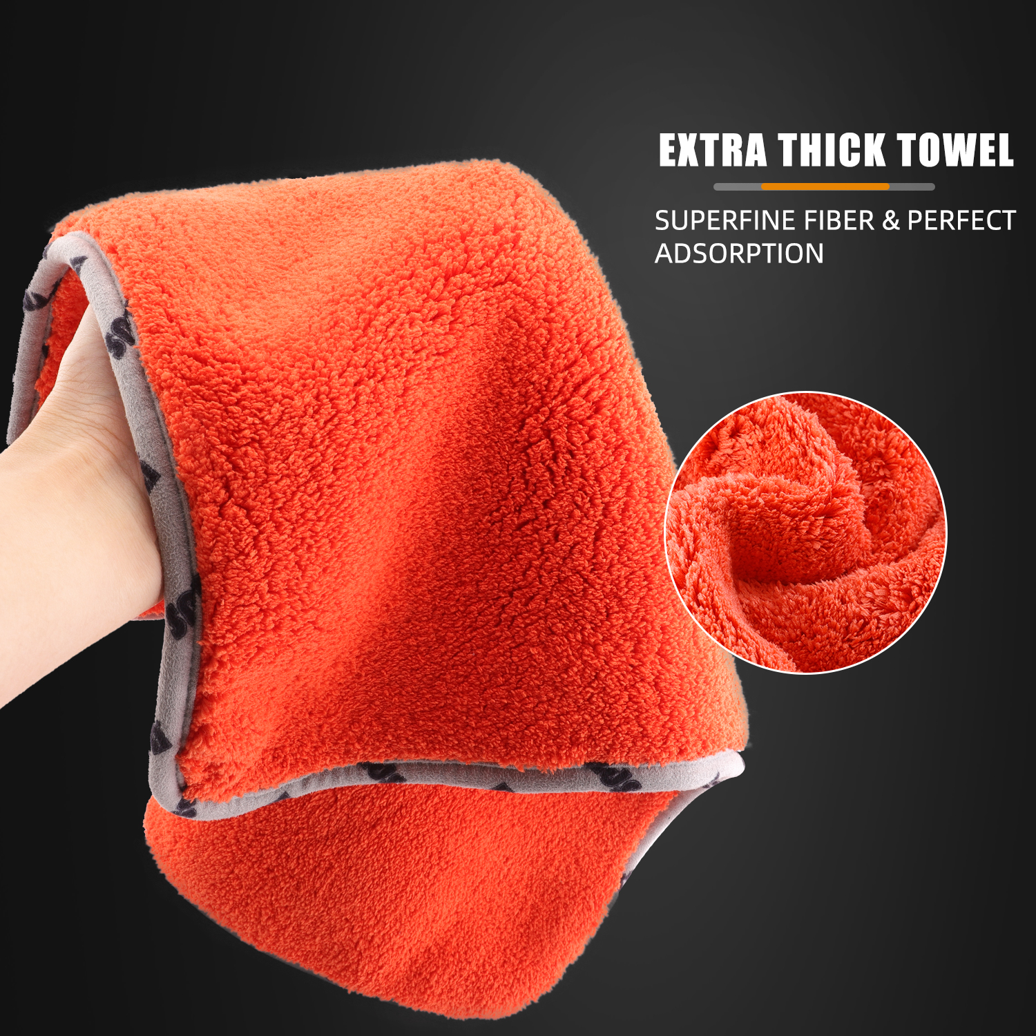 SPTA Car Microfiber Towels, Up – обзор и цена Microfiber Towel Detailing