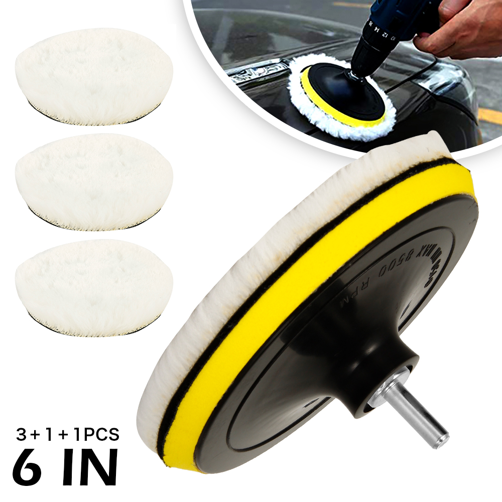 5pcs Car Polishing Pads Set 6  – обзор и цена Polish Pad Set Buffer