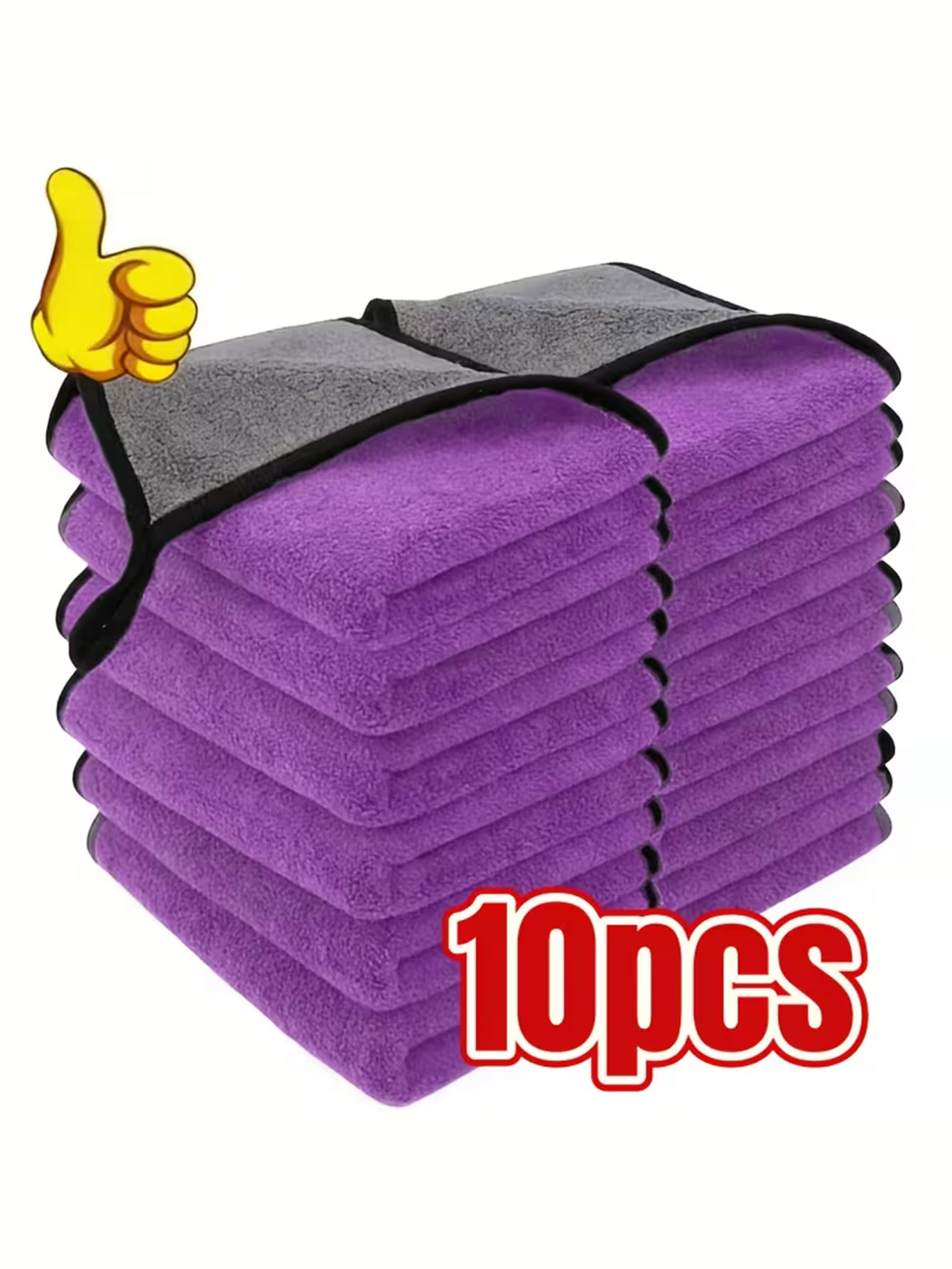 10-Pack Double-Sided Coral Vel – обзор и цена Microfiber Towel Detailing