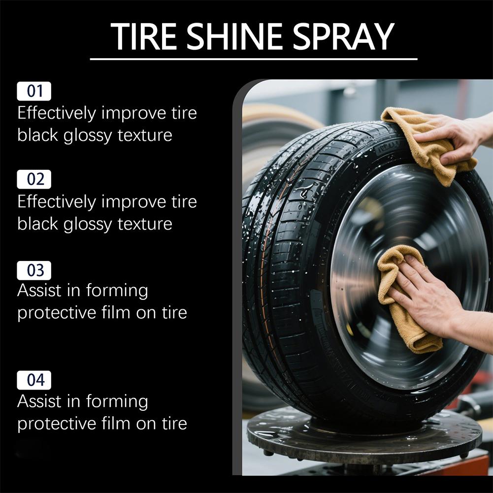 Tyre Gloss Tire Coating Spray  – обзор и цена Tire Shine Spray Sealant