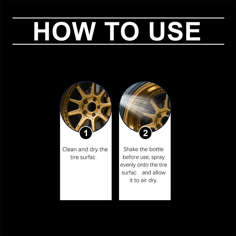 Tyre Gloss Tire Coating Spray  – обзор и цена Tire Shine Spray Sealant