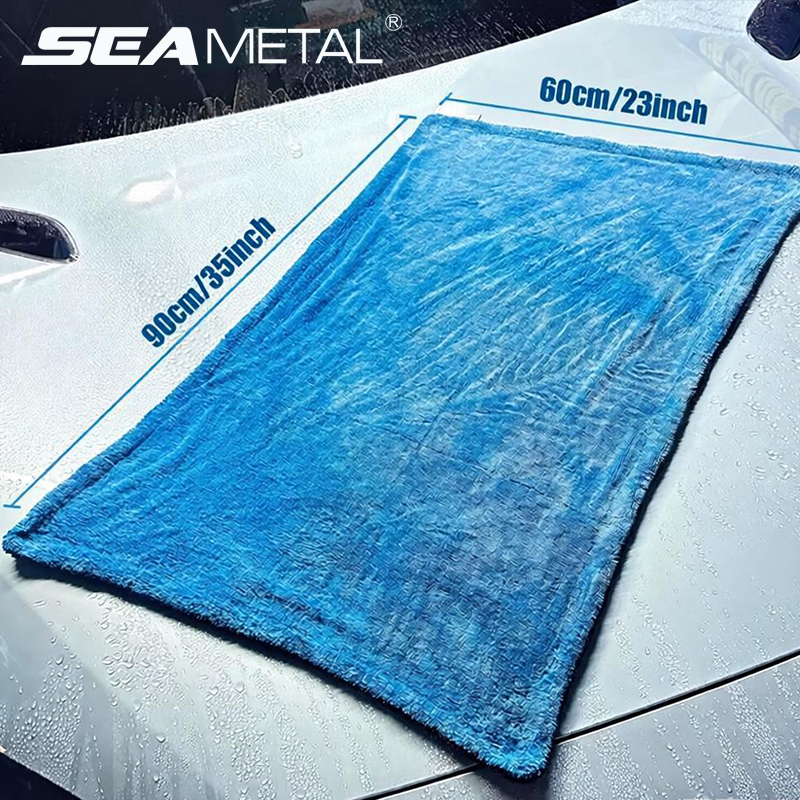 SEAMETAL 1200GSM Car Wash Micr – обзор и цена Microfiber Towel Detailing