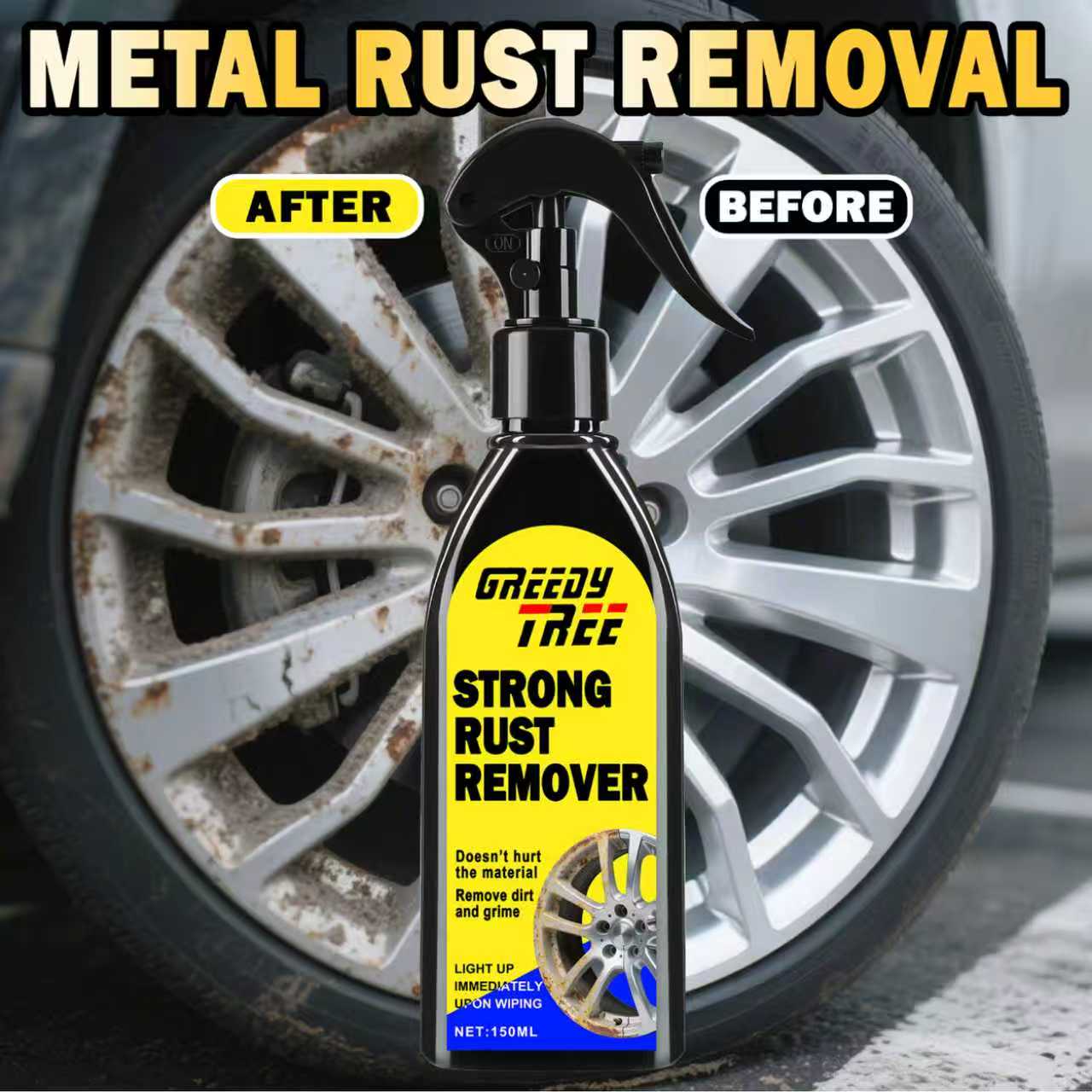 Powerful Car Wheel Cleaner | S – обзор и цена Wheel Cleaner Alloy