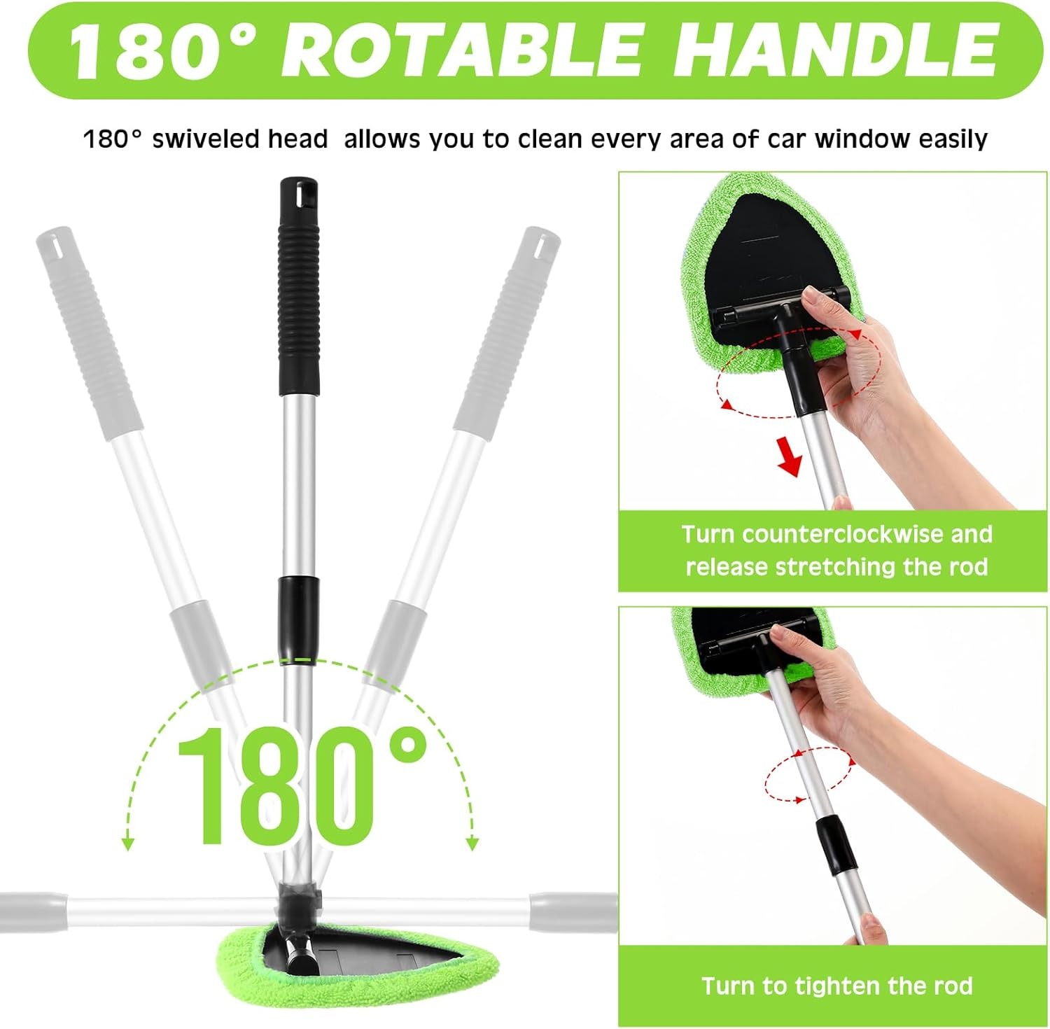 Windshield Cleaning Tool, Exte – обзор и цена Interior Detailing Kit