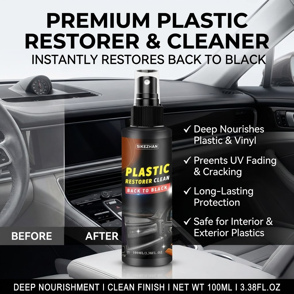 SIKEZHAN Plastic Restorer Clea – обзор и цена Trim Restorer Plastic