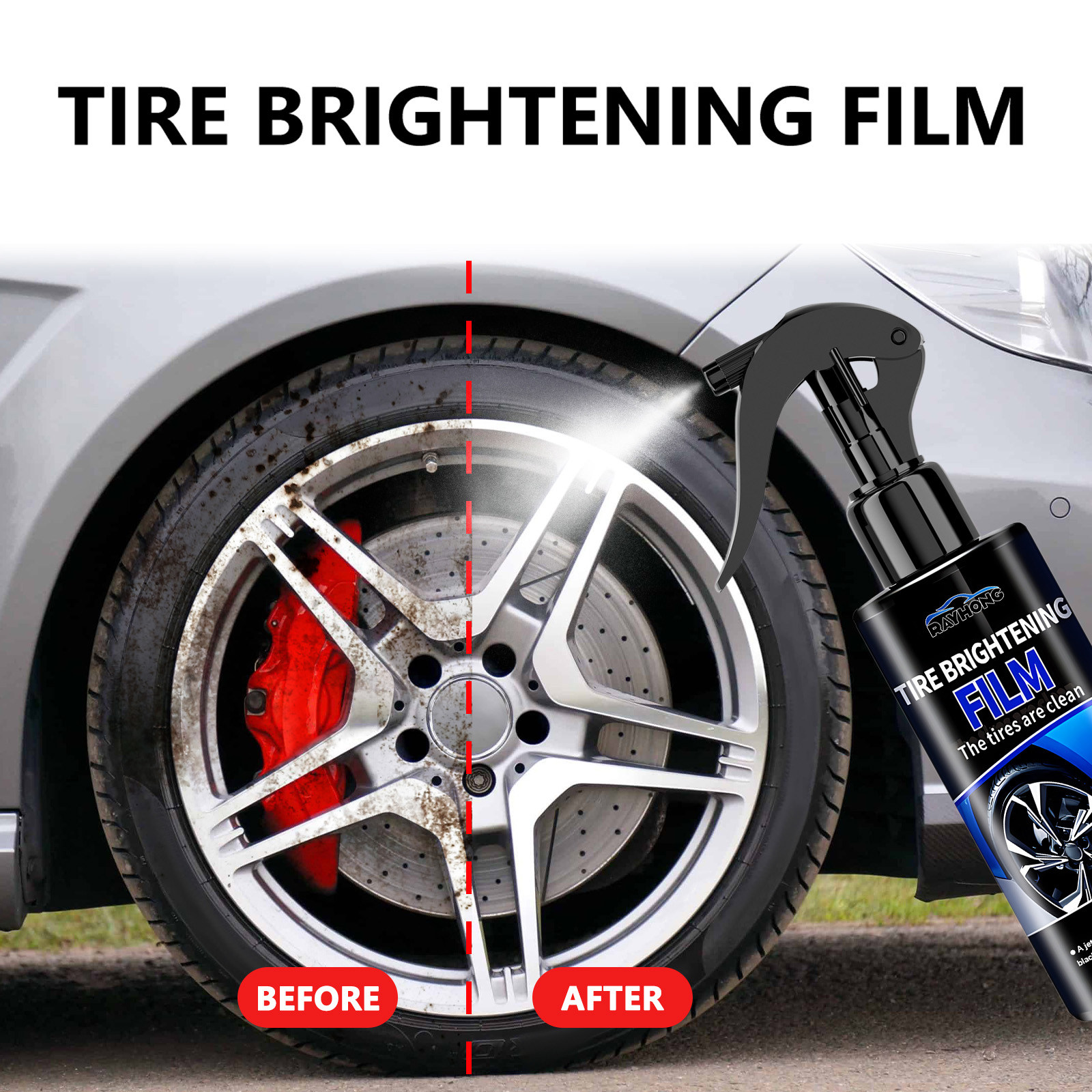 Car Tire Shine Coating Spray C – обзор и цена Tire Shine Spray Sealant