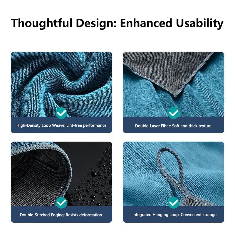 Microfiber Cleaning Towel Thic – обзор и цена Microfiber Towel Detailing