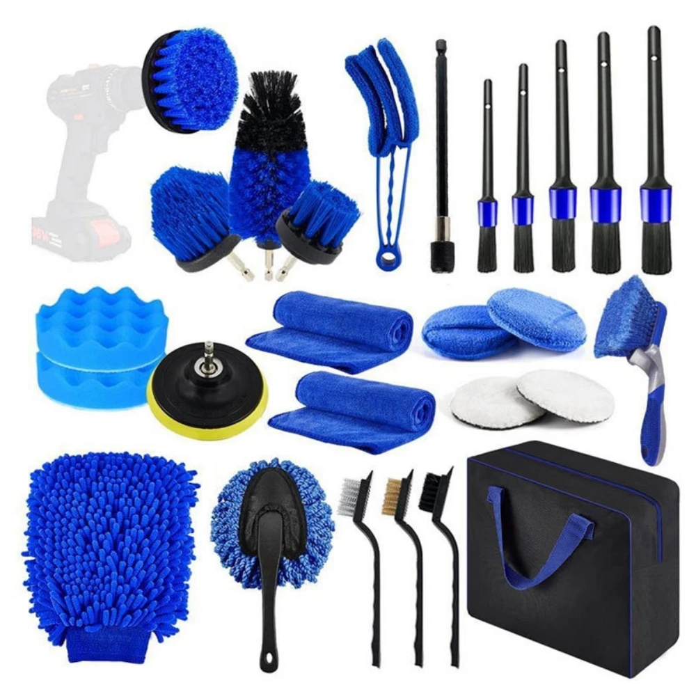 Car Wash Brush Set Detailing B – обзор и цена Dirt Brush Interior